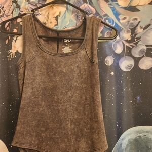 SO Women's Charcoal Tank Top